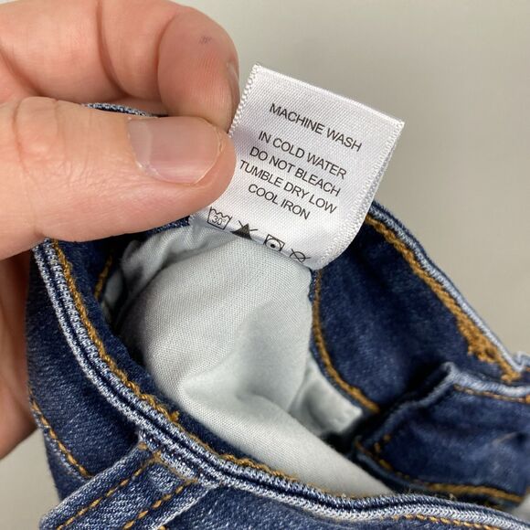 Judy blue jeans women's 9 | 30x28 blue skinny distressed plaid patch JB82140DK - Picture 7 of 11